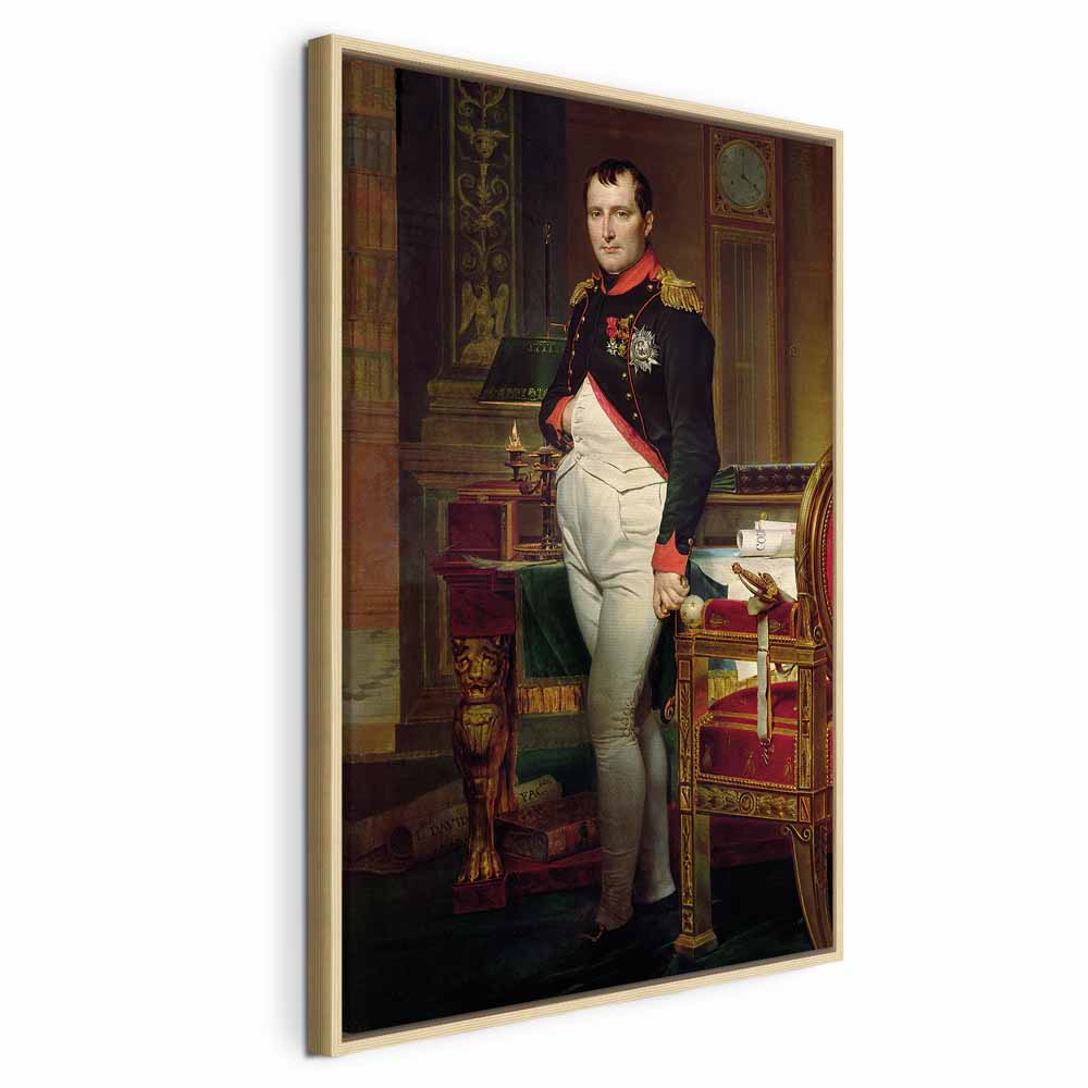 Canvas Print Napoleon Bonaparte (Jacques-Louis David)