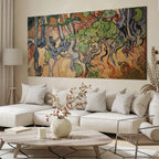 Tree Roots Nature DIY Large Canvas Print