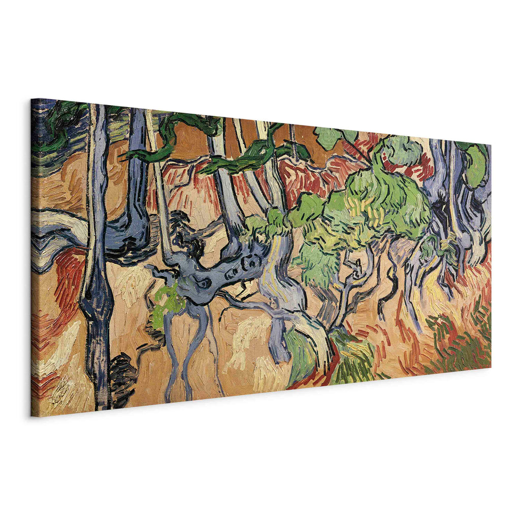 Canvas Print Tree roots by Vincent van Gogh