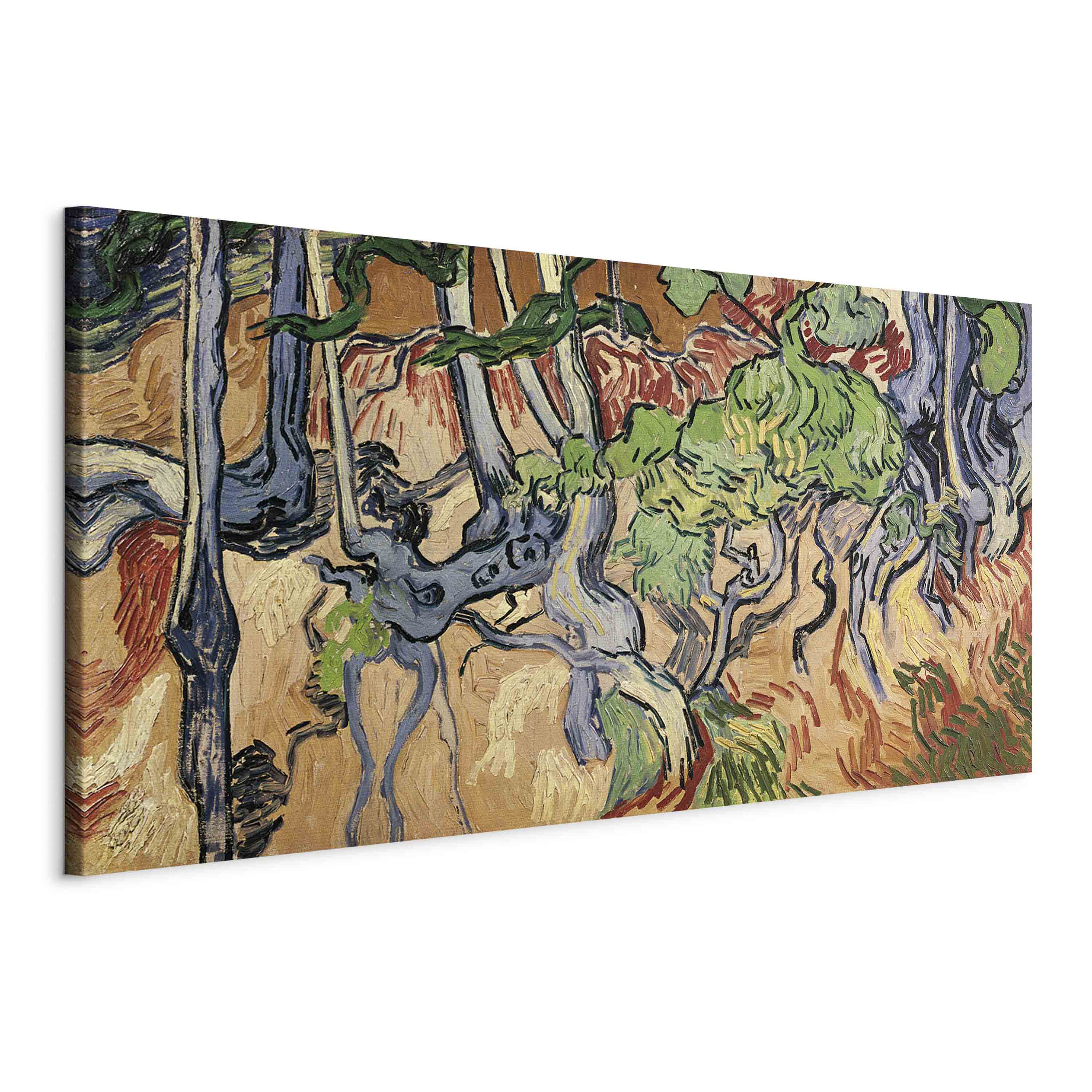 Canvas Print Tree roots by Vincent van Gogh