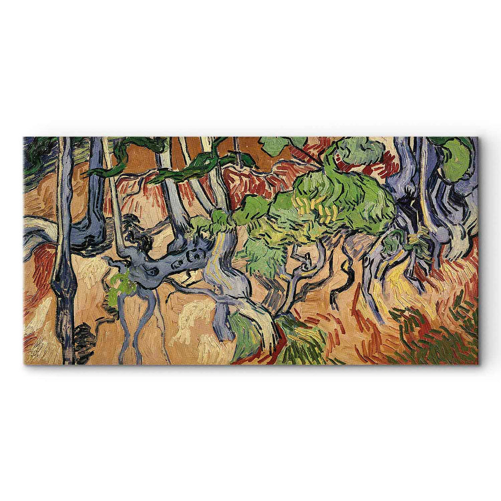 Van Gogh Tree Roots Classic Canvas Print