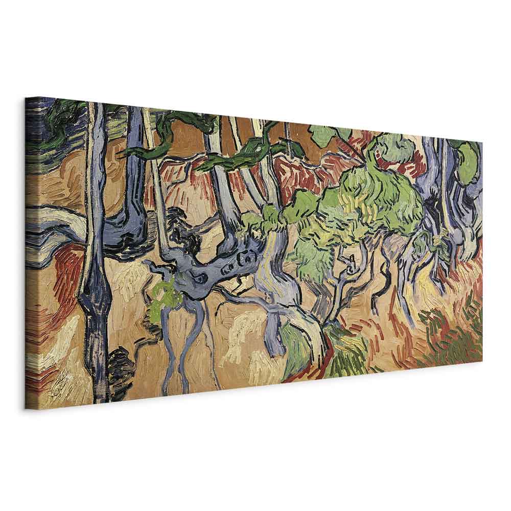 Canvas Print Tree roots by Vincent van Gogh