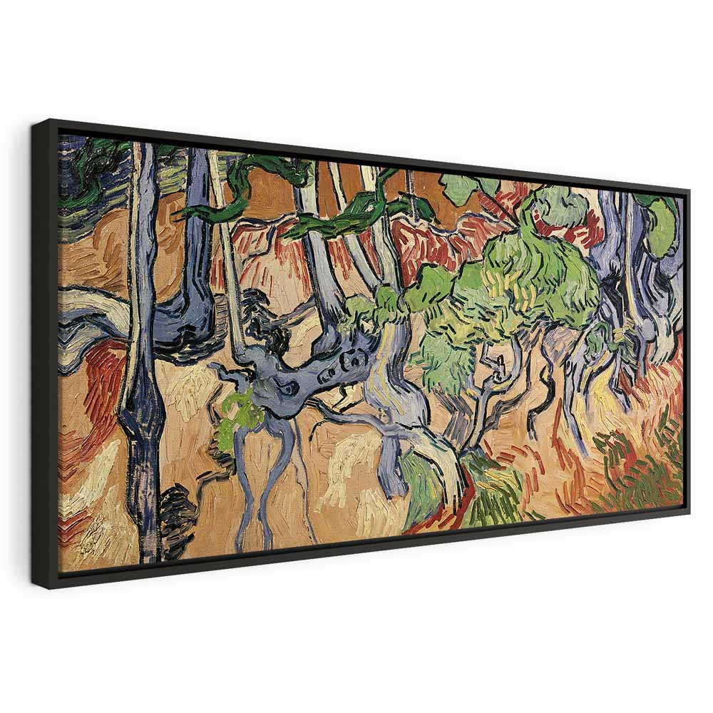 Canvas Print Tree roots by Vincent van Gogh