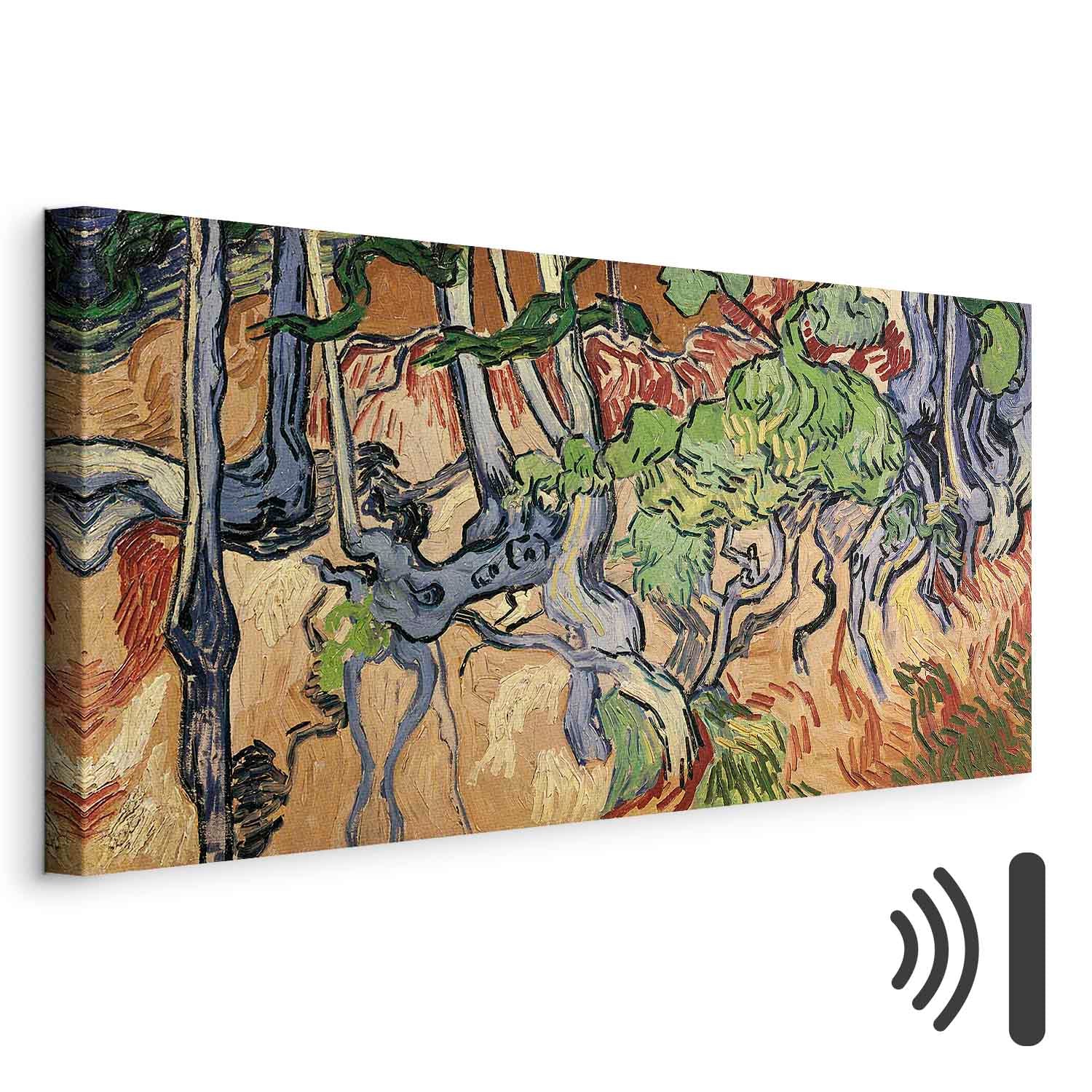 Van Gogh Tree Roots Classic Canvas Print
