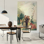 Goya The Flower Girls Spring Classic DIY Large Canvas Print