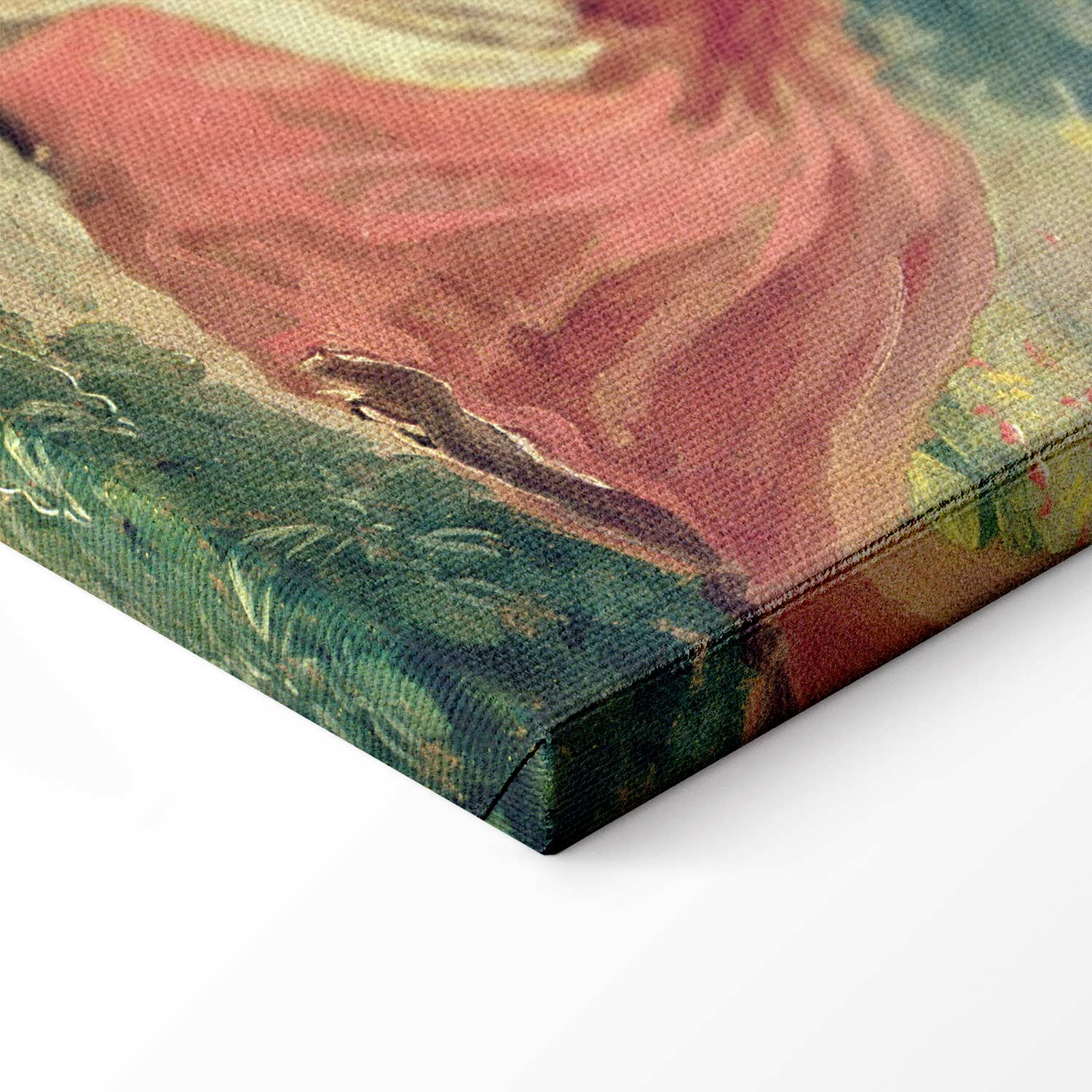 Spring Flower Seller Classic Canvas Print