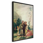 Canvas Print - Spring or the Flower Seller by Francisco Goya