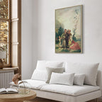 Canvas Print - Spring or the Flower Seller by Francisco Goya