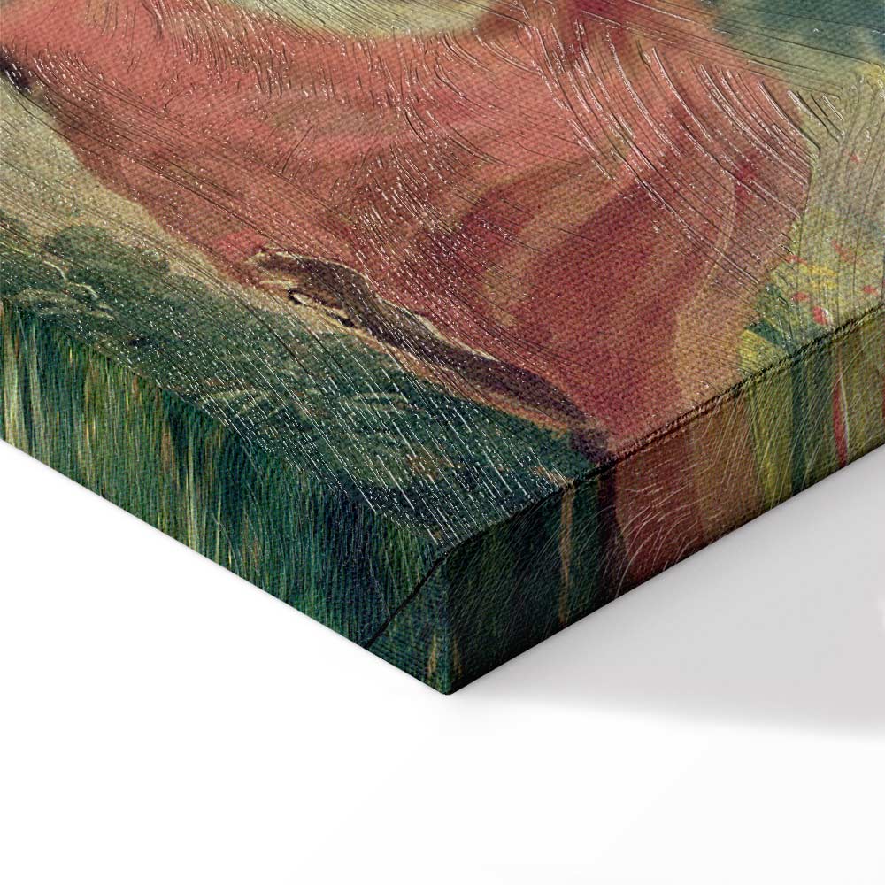 Spring Flower Seller Classic Canvas Print