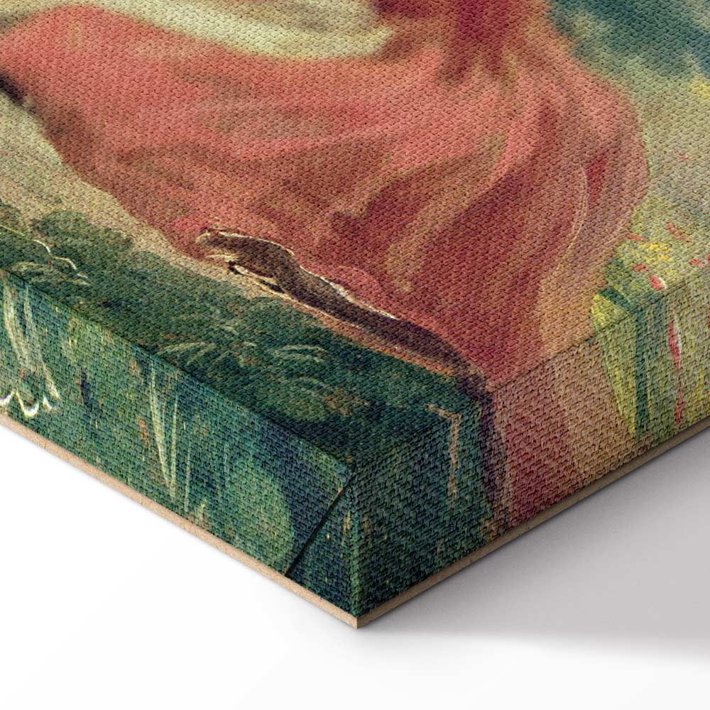 Spring Flower Seller Classic Canvas Print