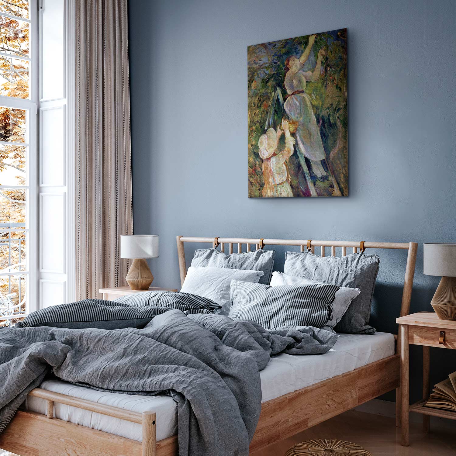 Berthe Morisot Cherry Picker Classic Canvas Print