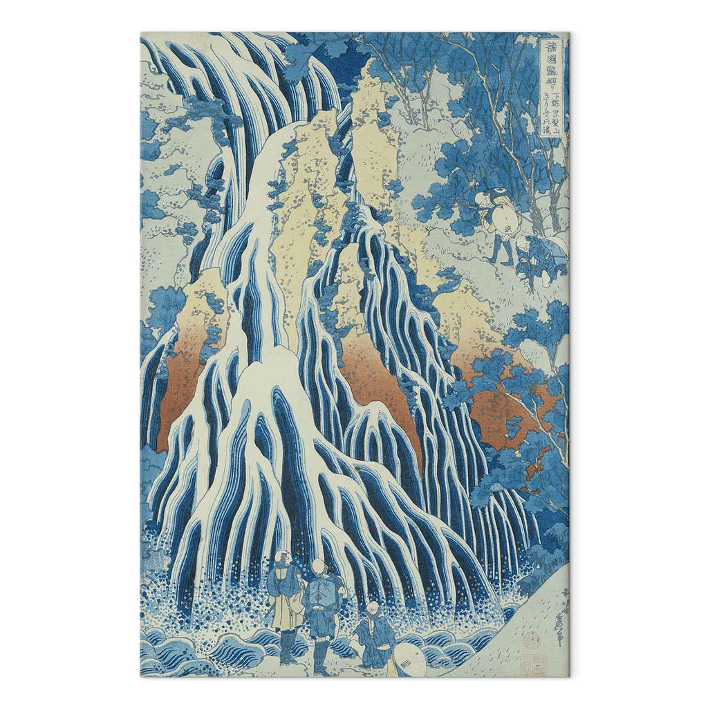 Kirifuri Waterfall at Kurokami DIY Large Canvas Print