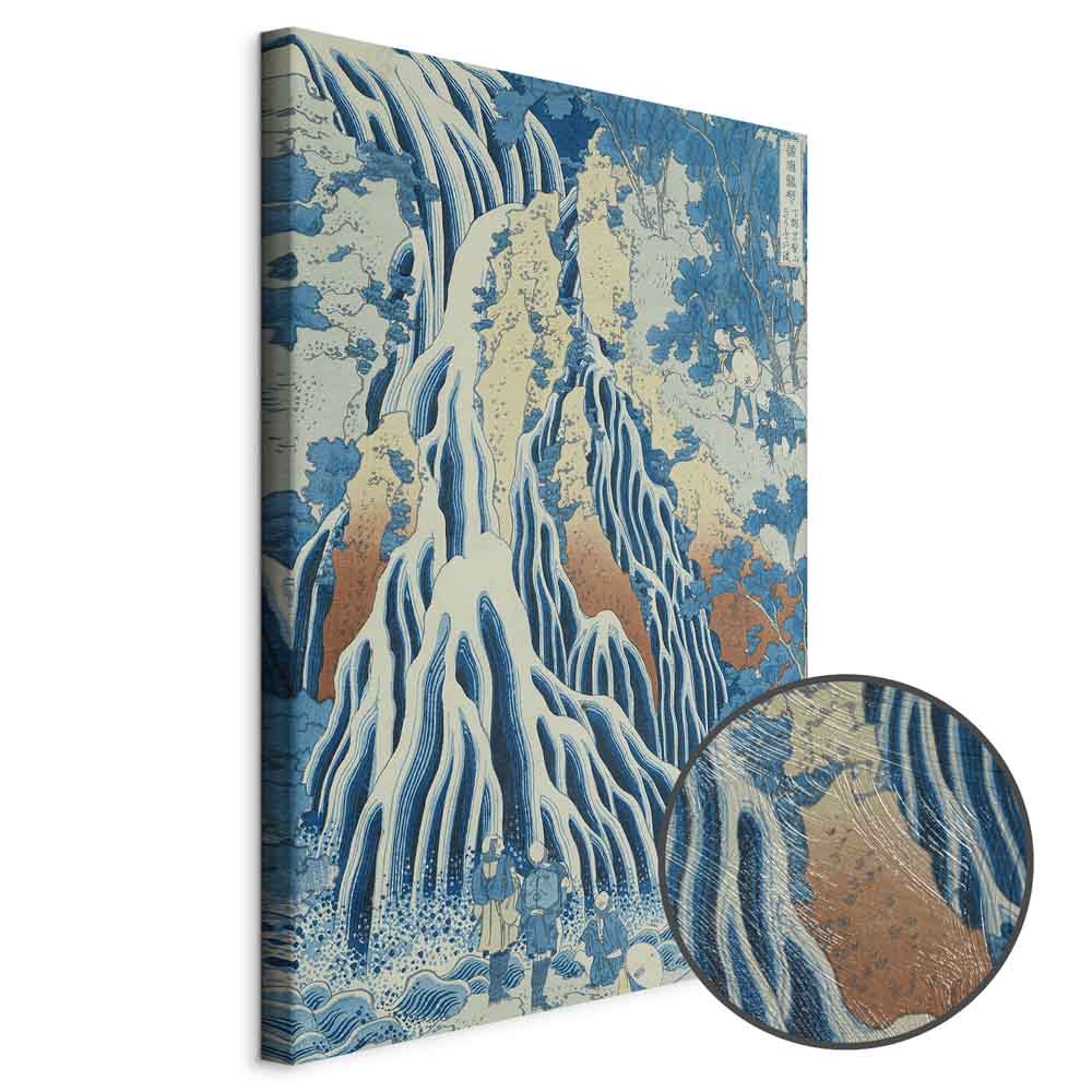 Kirifuri Waterfall Japanese Landscape Canvas Print