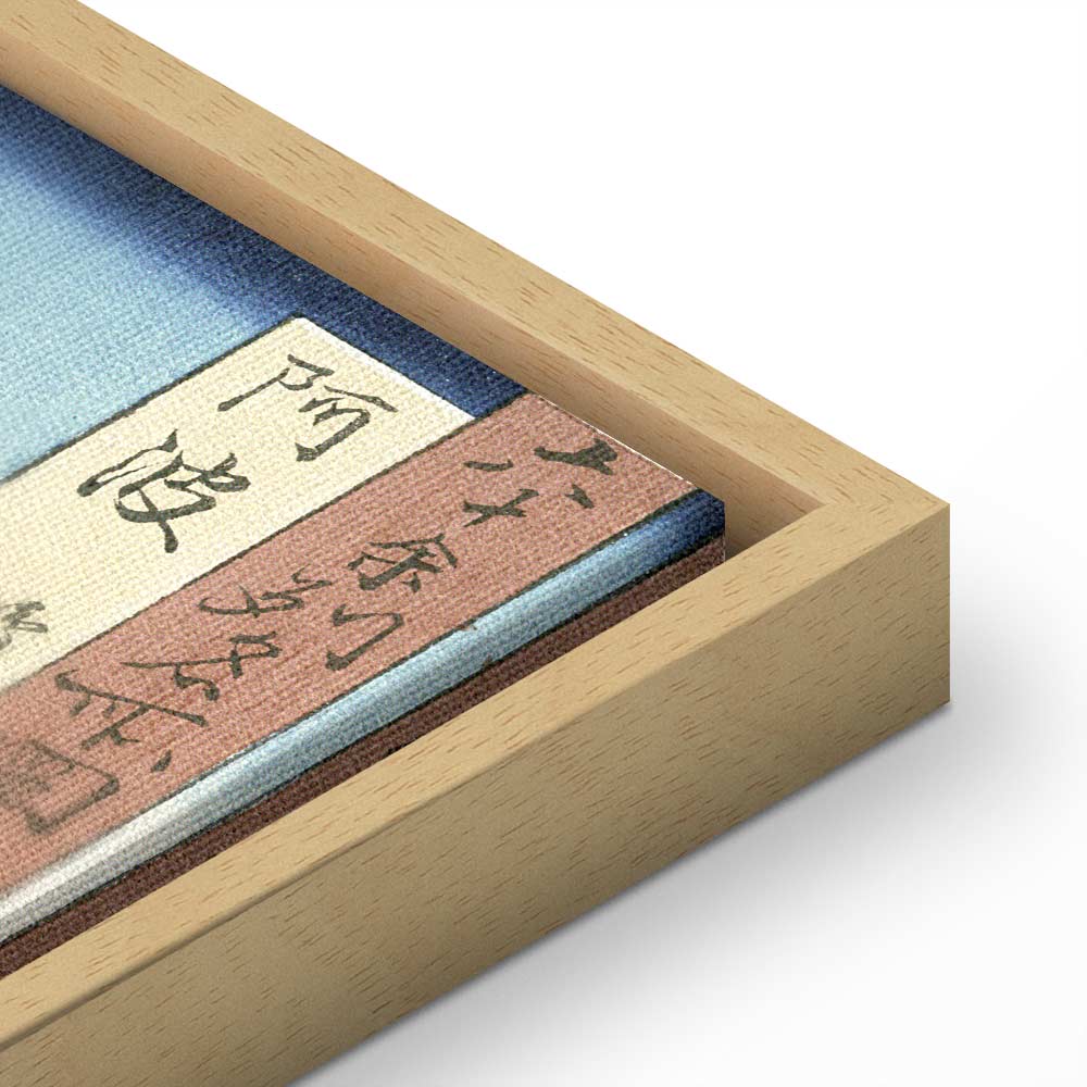 Canvas Print Naruto whirlpools view - Reproduction