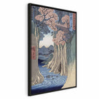 Canvas Print - The Monkey Bridge, Kai Province (Grey, Blue, Brown, White)