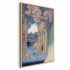 Canvas Print - The Monkey Bridge, Kai Province (Grey, Blue, Brown, White)