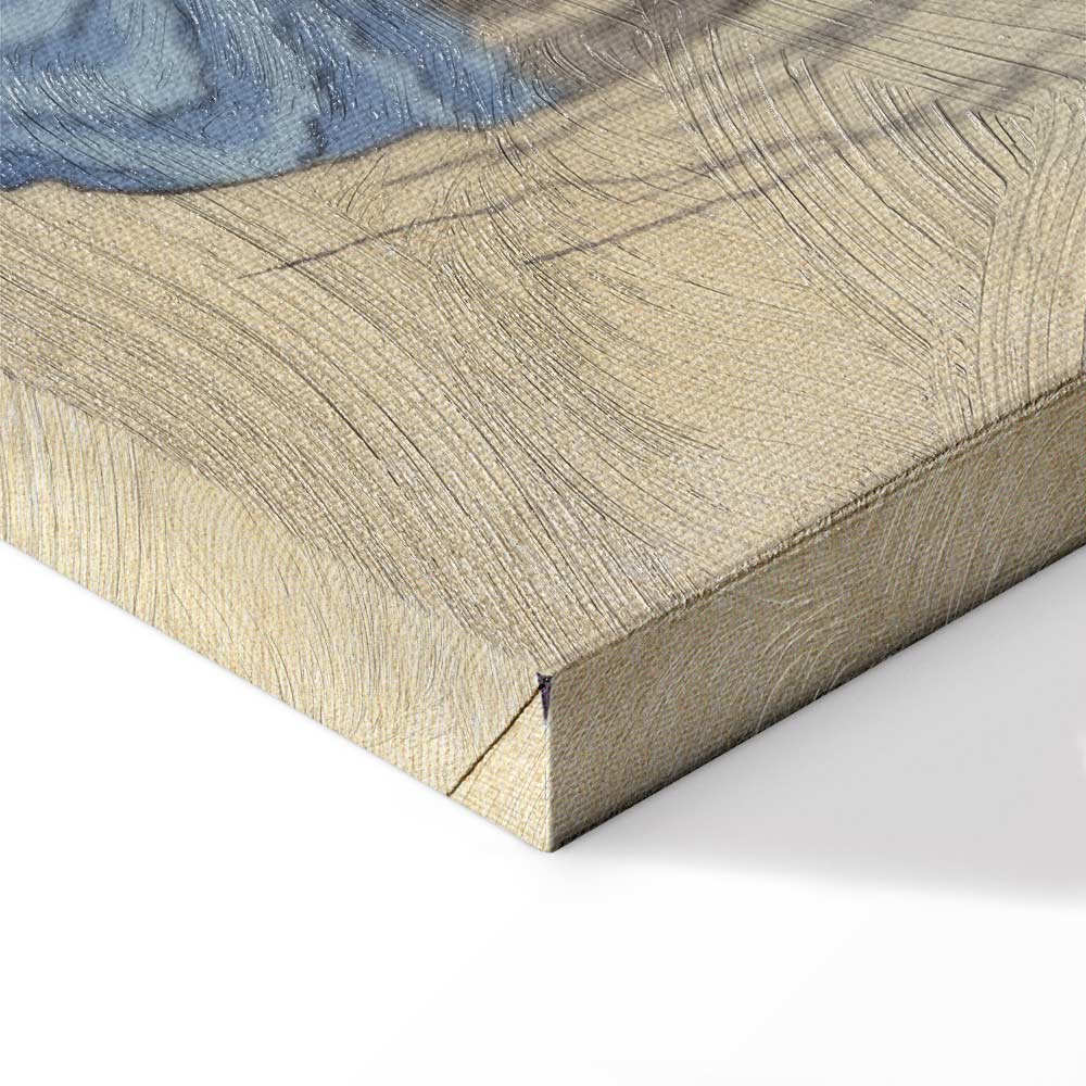 Kai Province Monkey Bridge Japanese Landscape Canvas Print