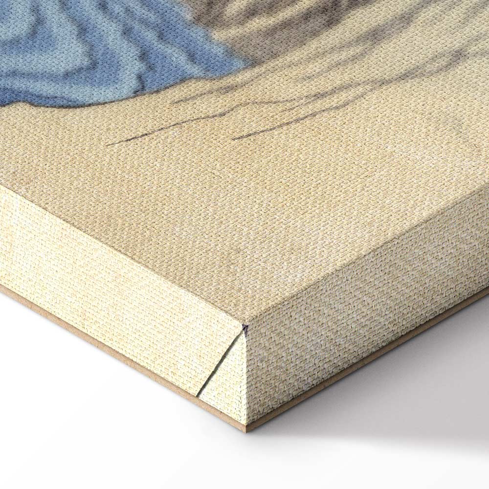 Kai Province Monkey Bridge Japanese Landscape Canvas Print