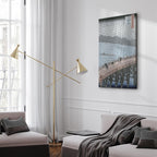 Canvas Print: Sudden Shower over Shin-Ohashi Bridge by Hiroshige