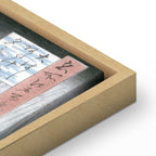 Canvas Print: Sudden Shower over Shin-Ohashi Bridge by Hiroshige