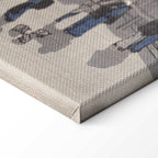 Saruwaka Street Night Scene Classic Canvas Print