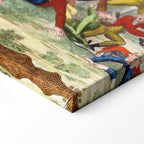 English Government Satirical Classic Canvas Print