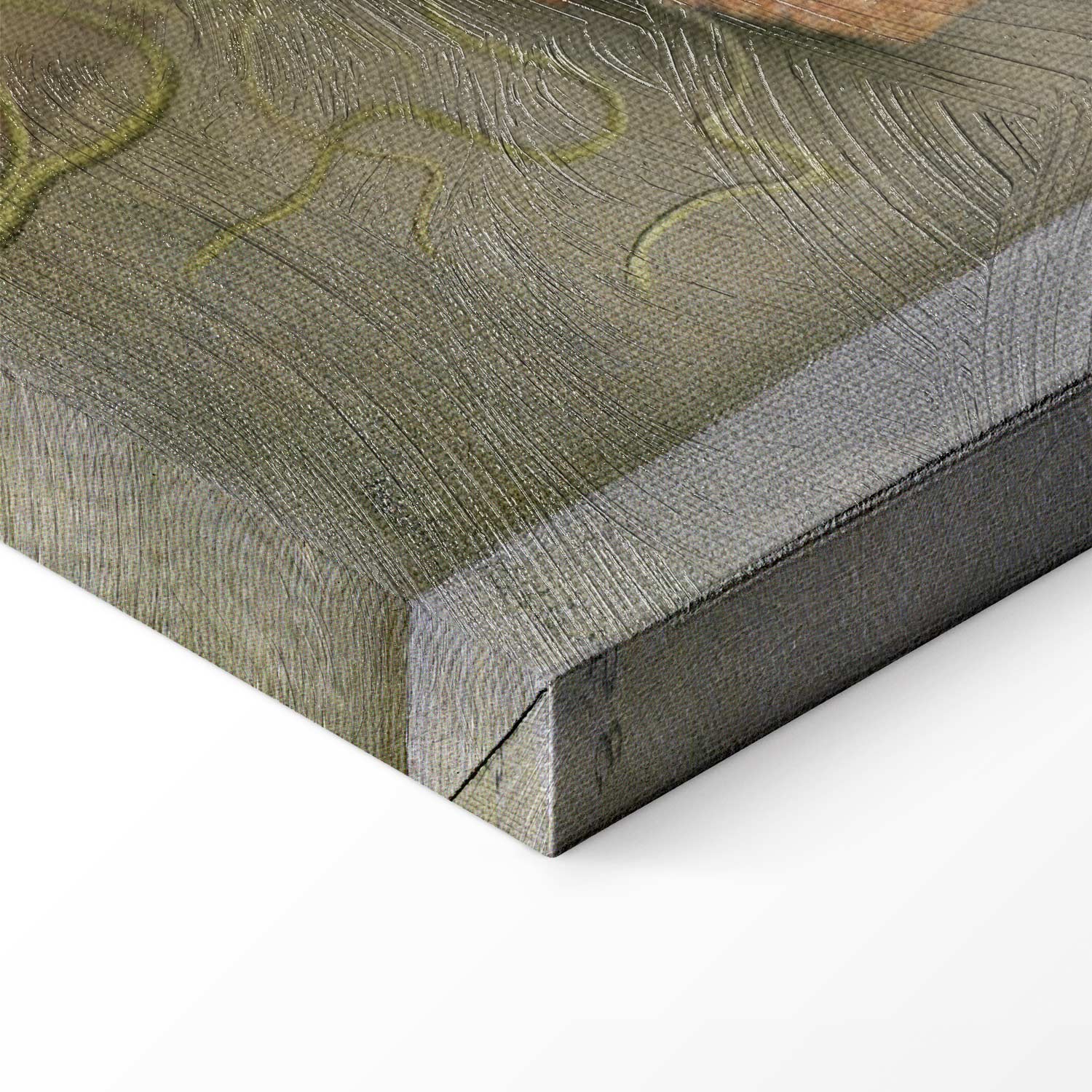 Frida Kahlo Surrealist Bath Scene Canvas Print