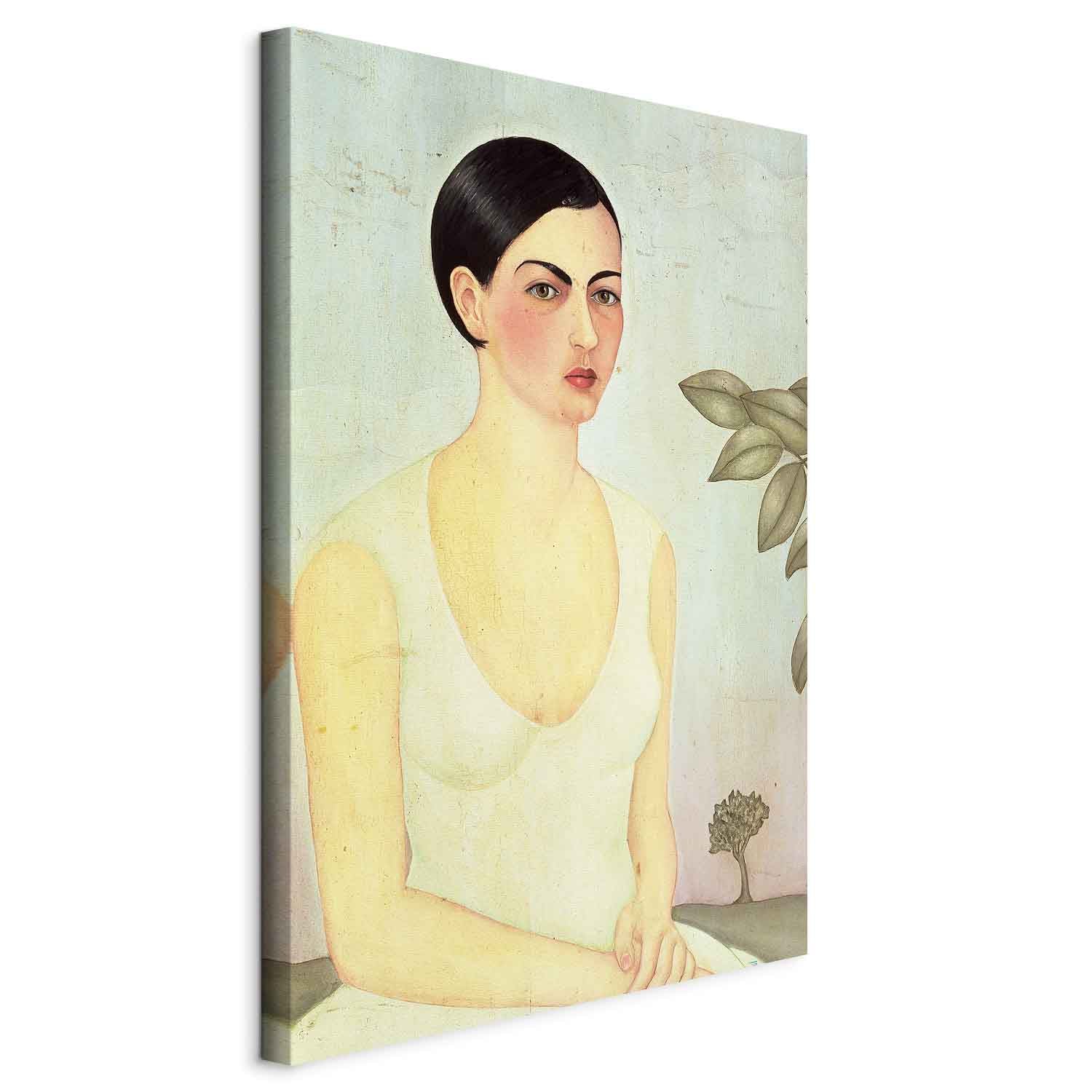 Frida Kahlo The White Lady Classic Canvas Print