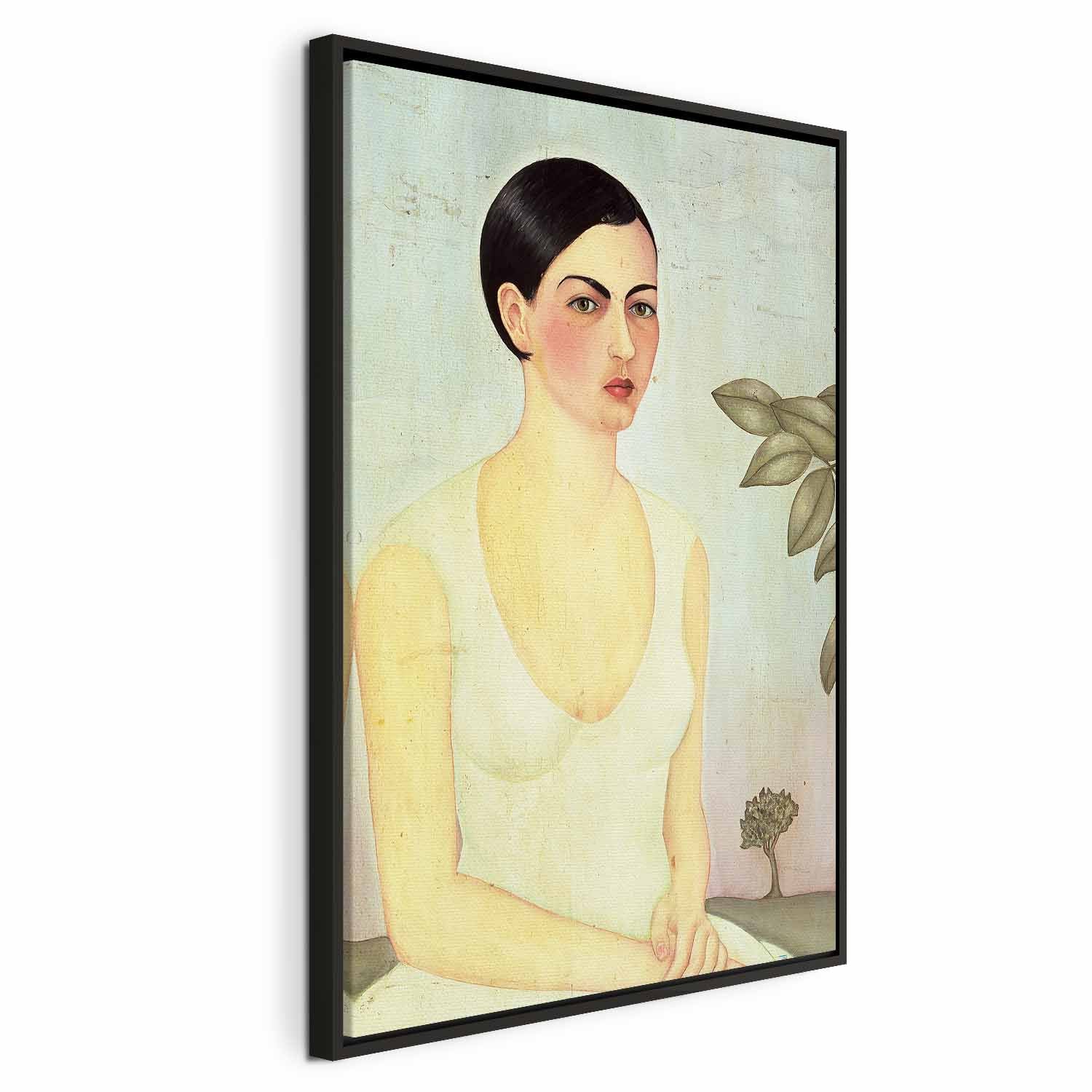 Frida Kahlo The White Lady Classic Canvas Print