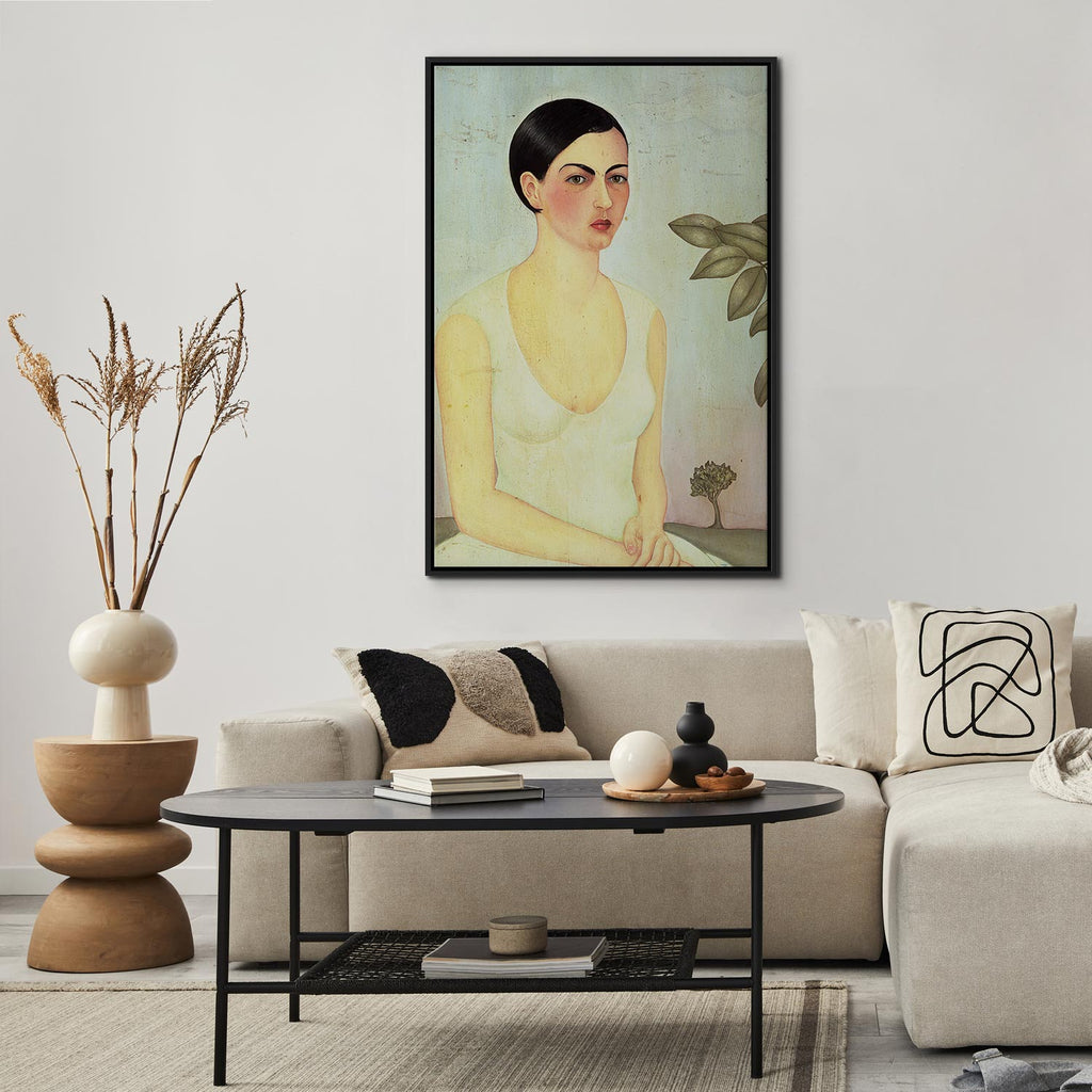 Frida Kahlo The White Lady Classic Canvas Print
