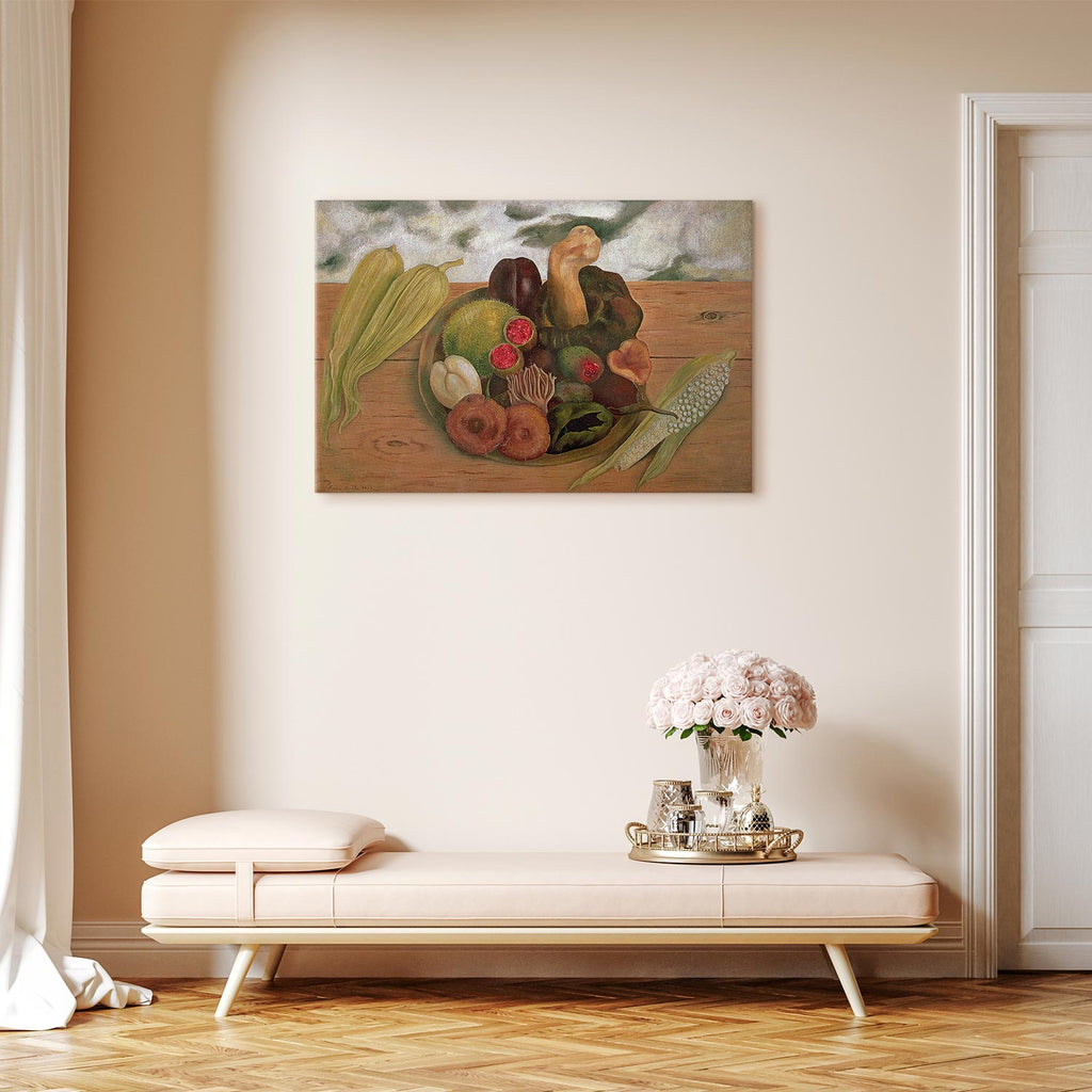 Frida Kahlo Still Life Multicolor Canvas Print