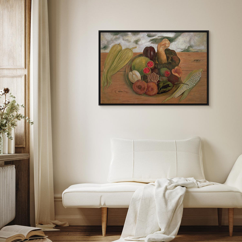 Frida Kahlo Still Life Multicolor Canvas Print