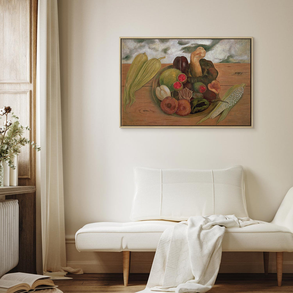 Frida Kahlo Still Life Multicolor Canvas Print