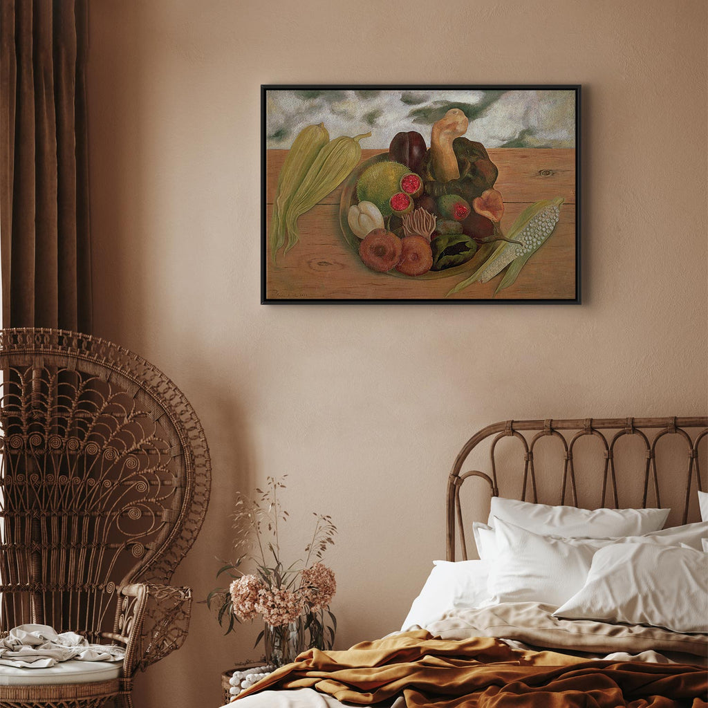 Frida Kahlo Still Life Multicolor Canvas Print