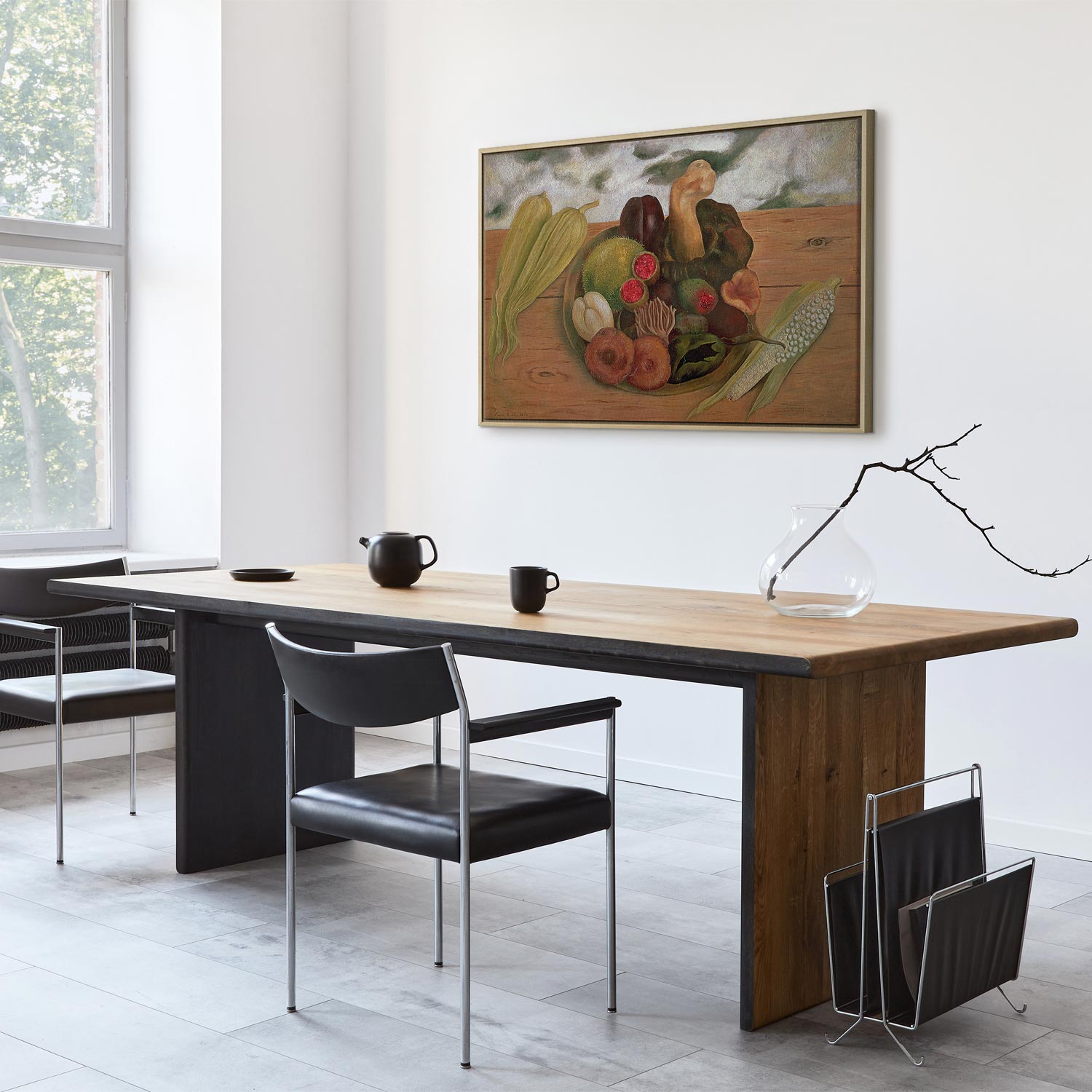 Frida Kahlo Still Life Multicolor Canvas Print