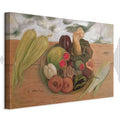 Frida Kahlo Still Life Multicolor Canvas Print