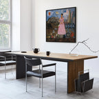 Frida Kahlo Self-Portrait Borderline Canvas Print