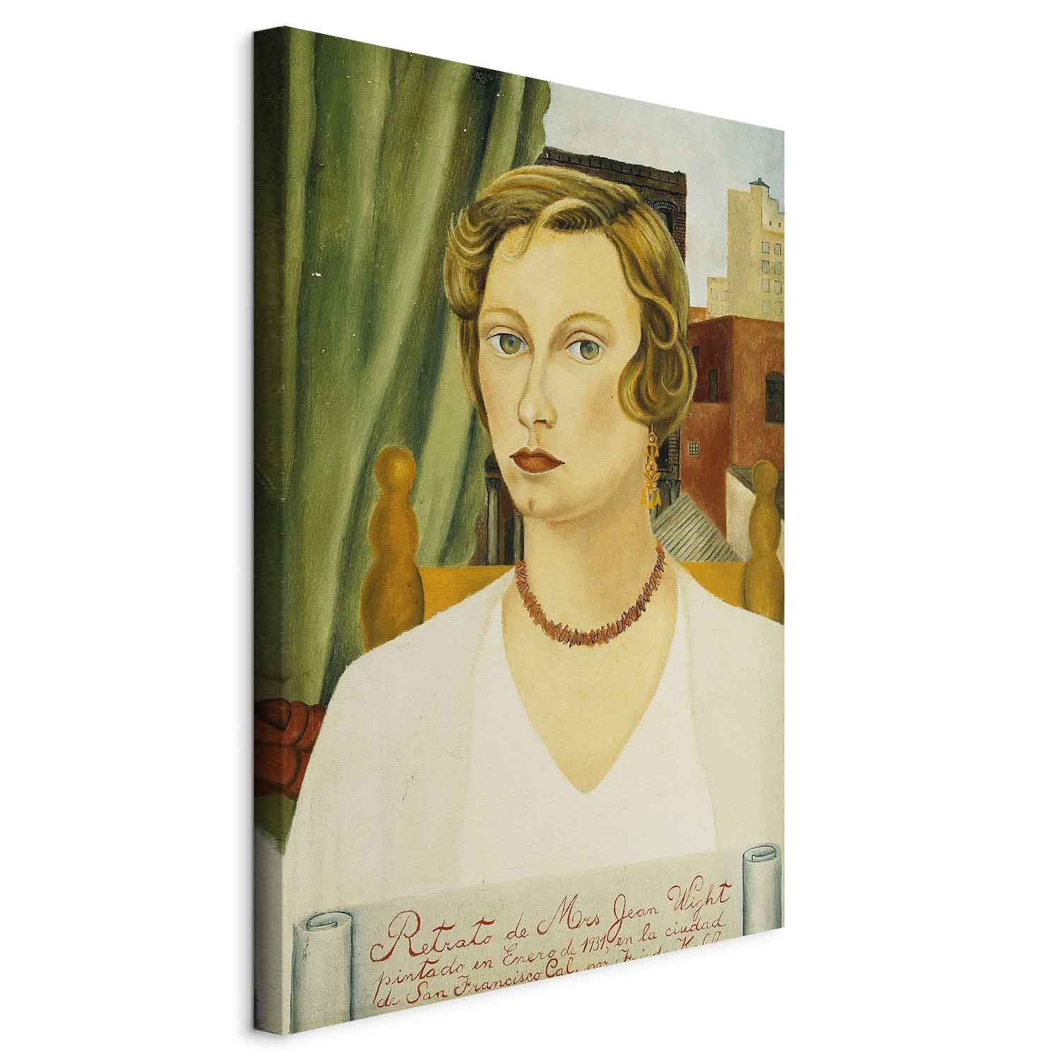 Frida Kahlo Portrait Classic Canvas Print