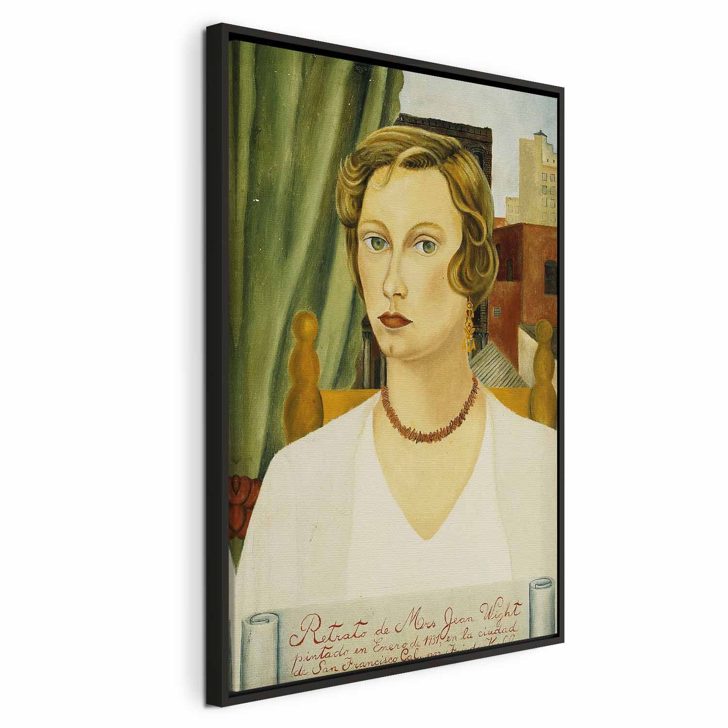 Frida Kahlo Portrait Classic Canvas Print