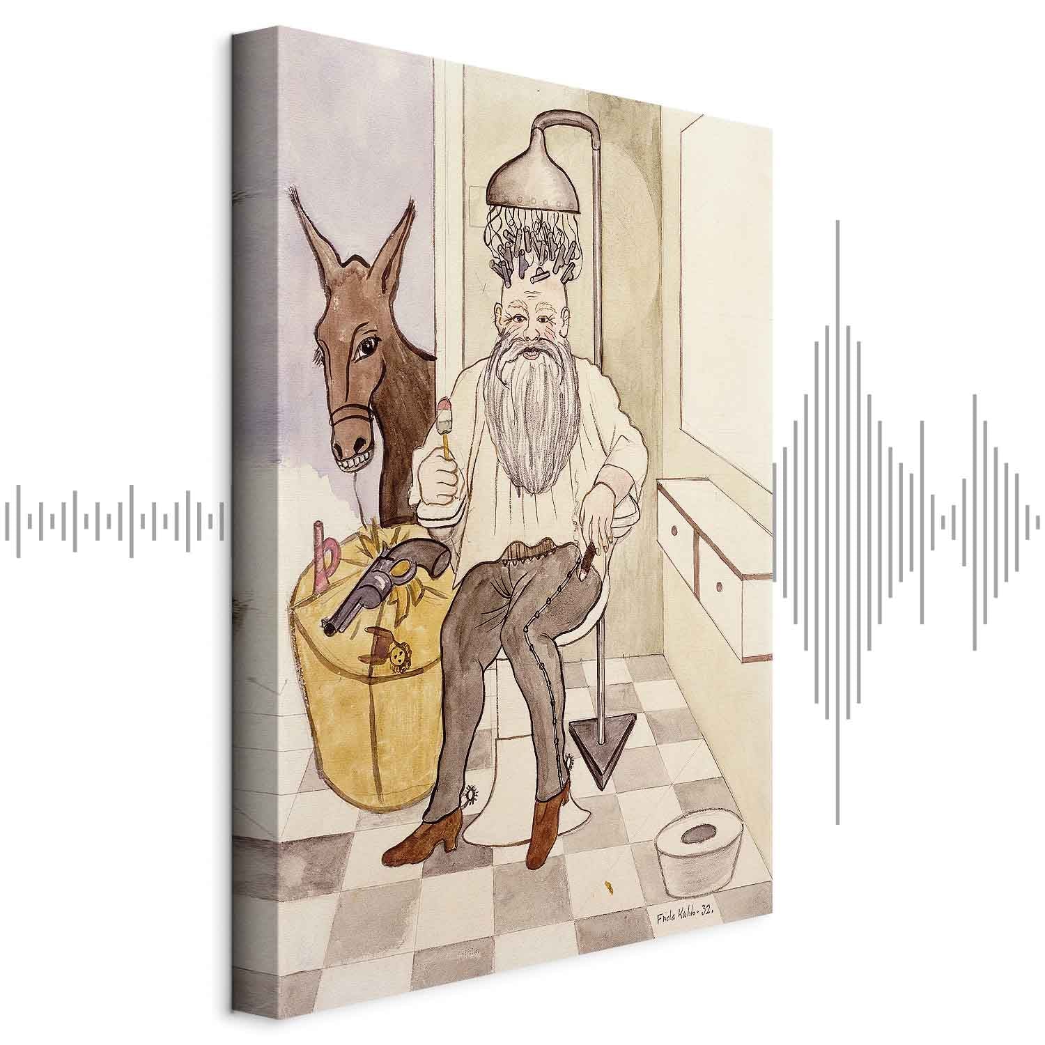 Frida Kahlo Beauty Salon Classic Canvas Print