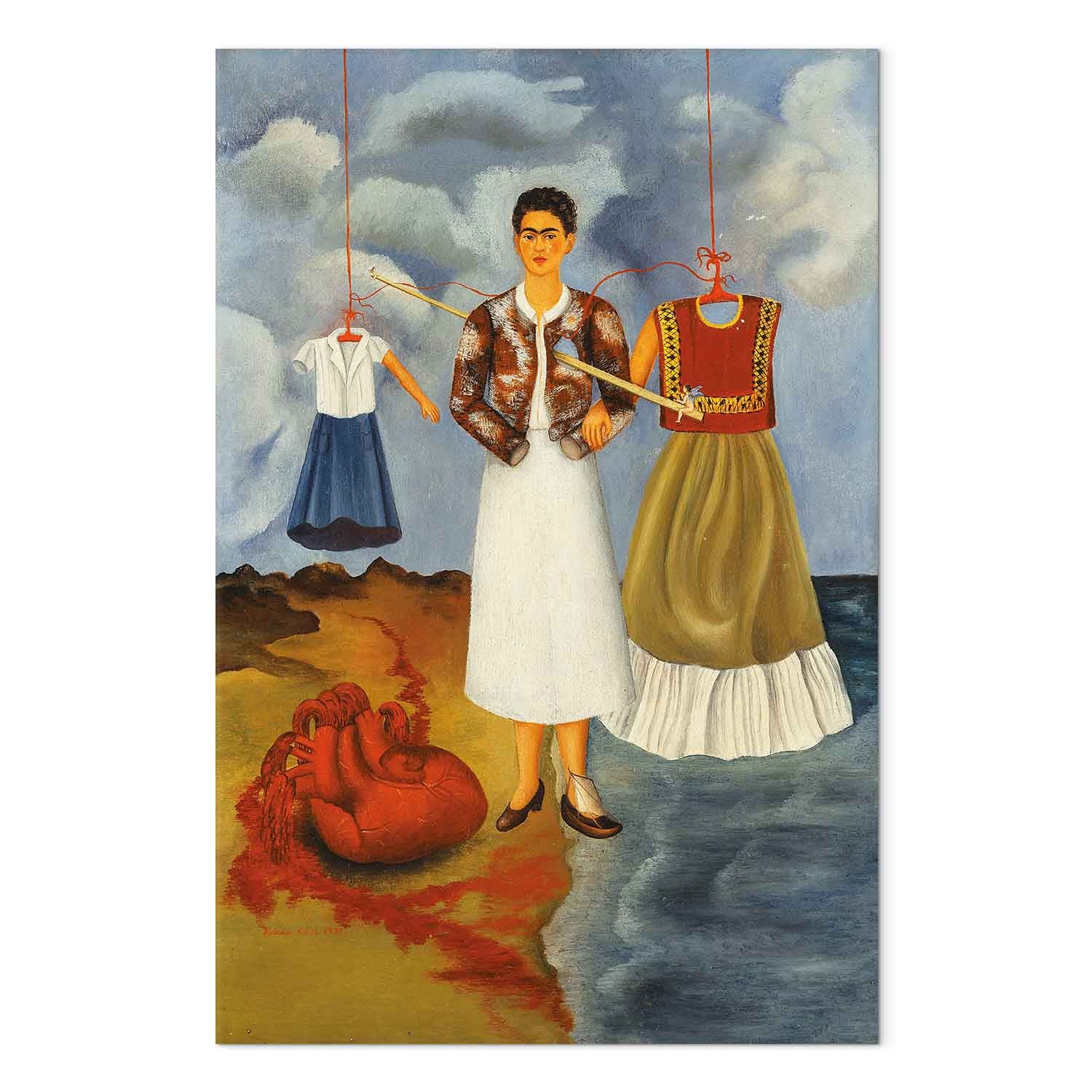 Frida Kahlo Memory (The Heart) Classic Canvas Print