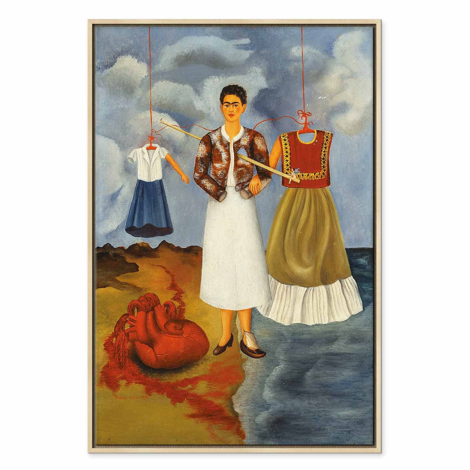 Frida Kahlo Memory (The Heart) Classic Canvas Print