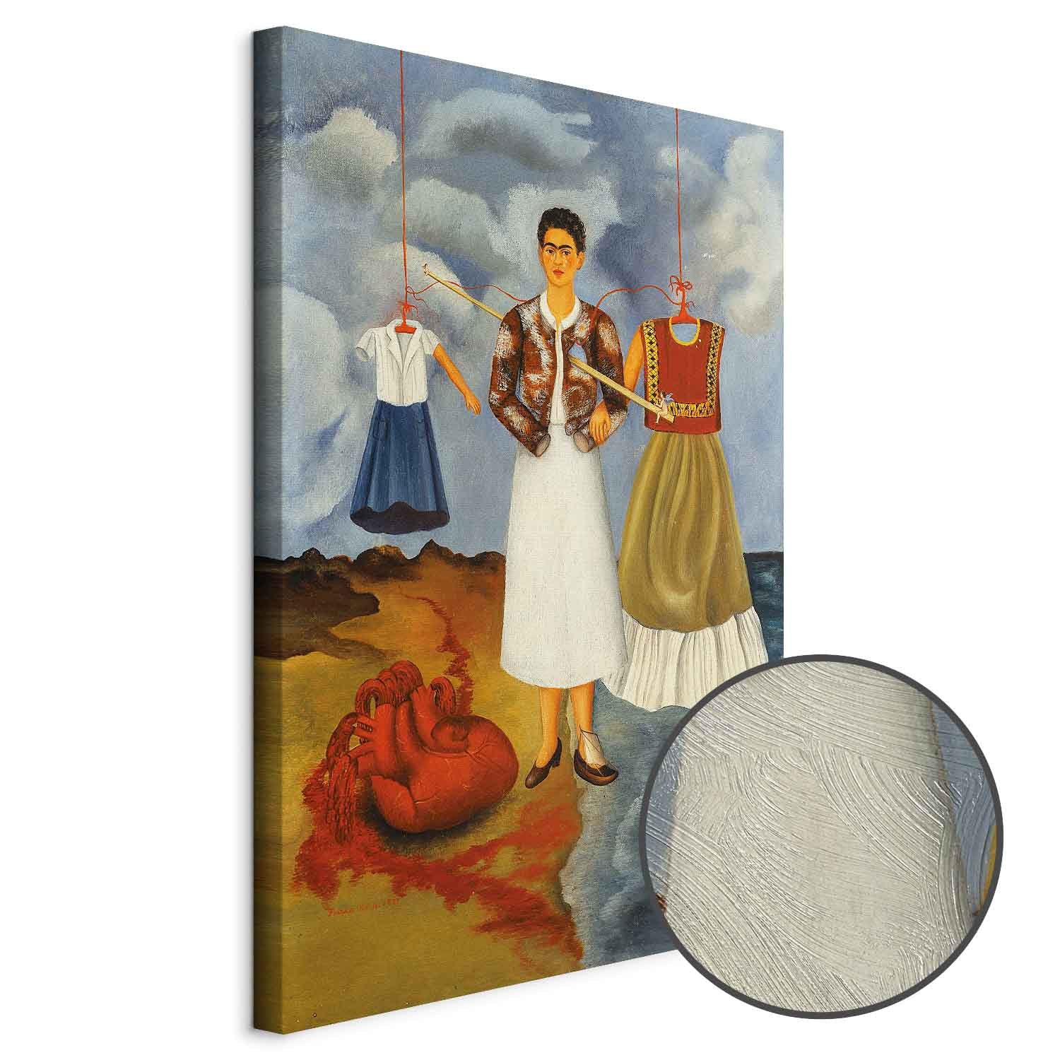 Frida Kahlo Memory (The Heart) Classic Canvas Print