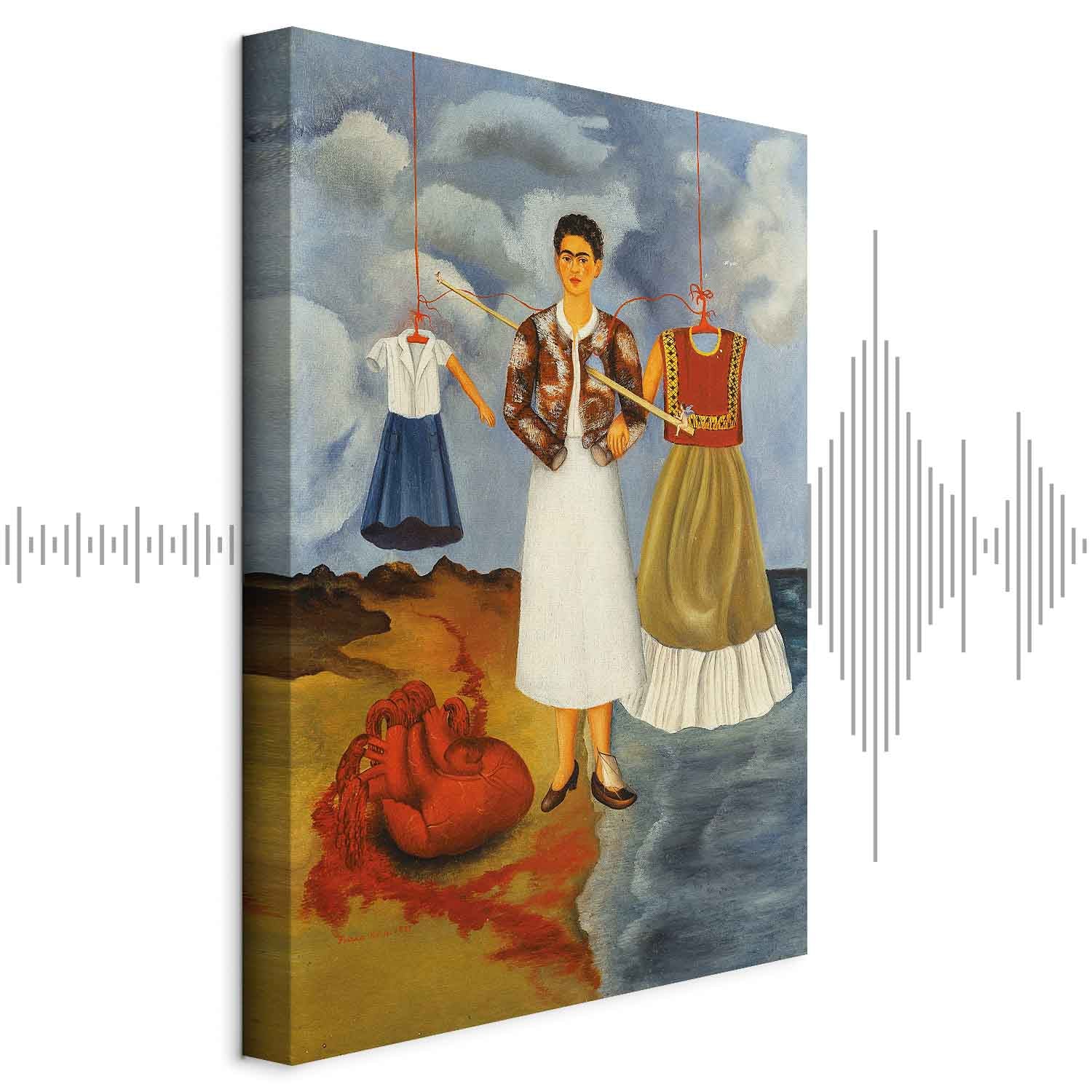 Frida Kahlo Memory (The Heart) Classic Canvas Print