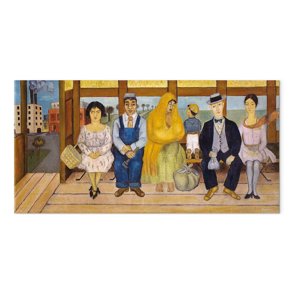 Frida Kahlo The Bus Classic Canvas Print