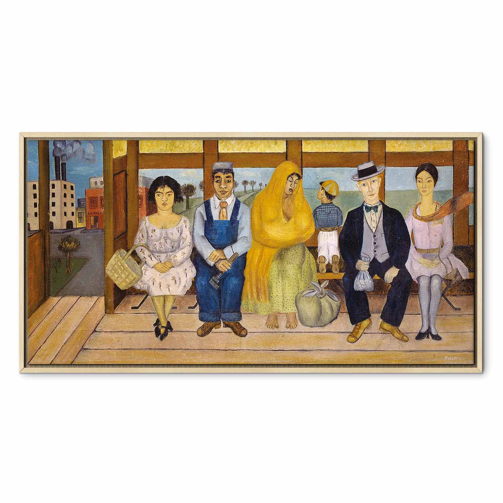 Frida Kahlo The Bus Classic Canvas Print