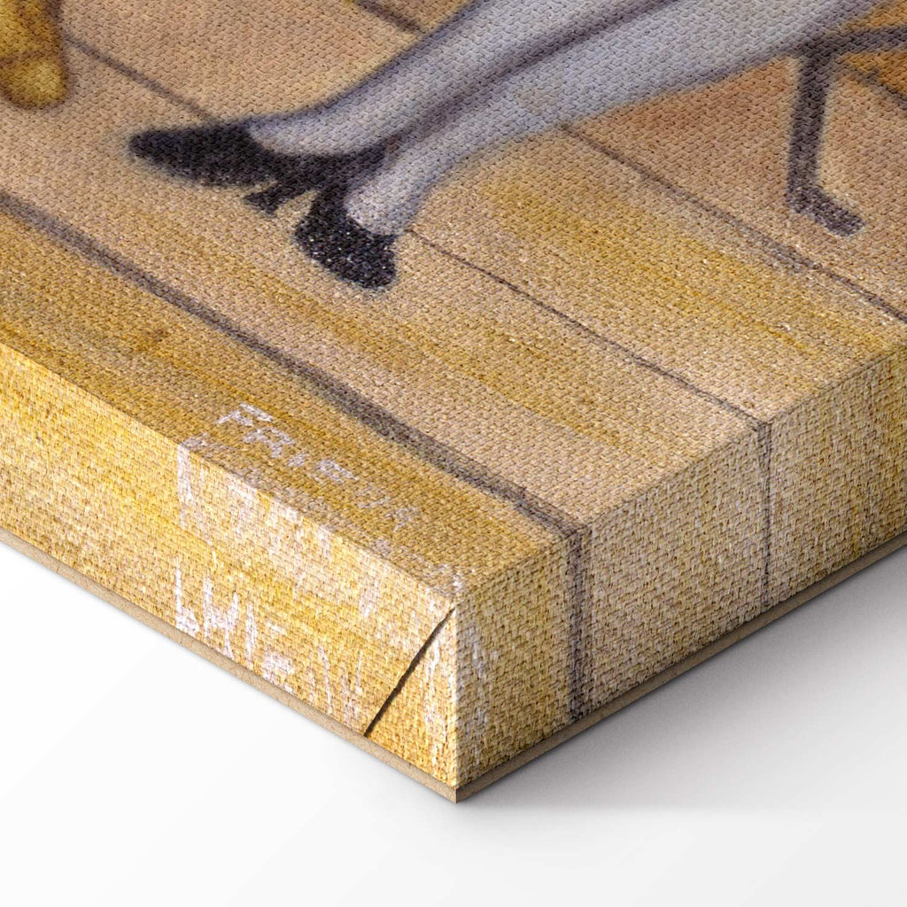 Frida Kahlo The Bus Classic Canvas Print