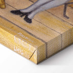 Frida Kahlo The Bus Classic Canvas Print