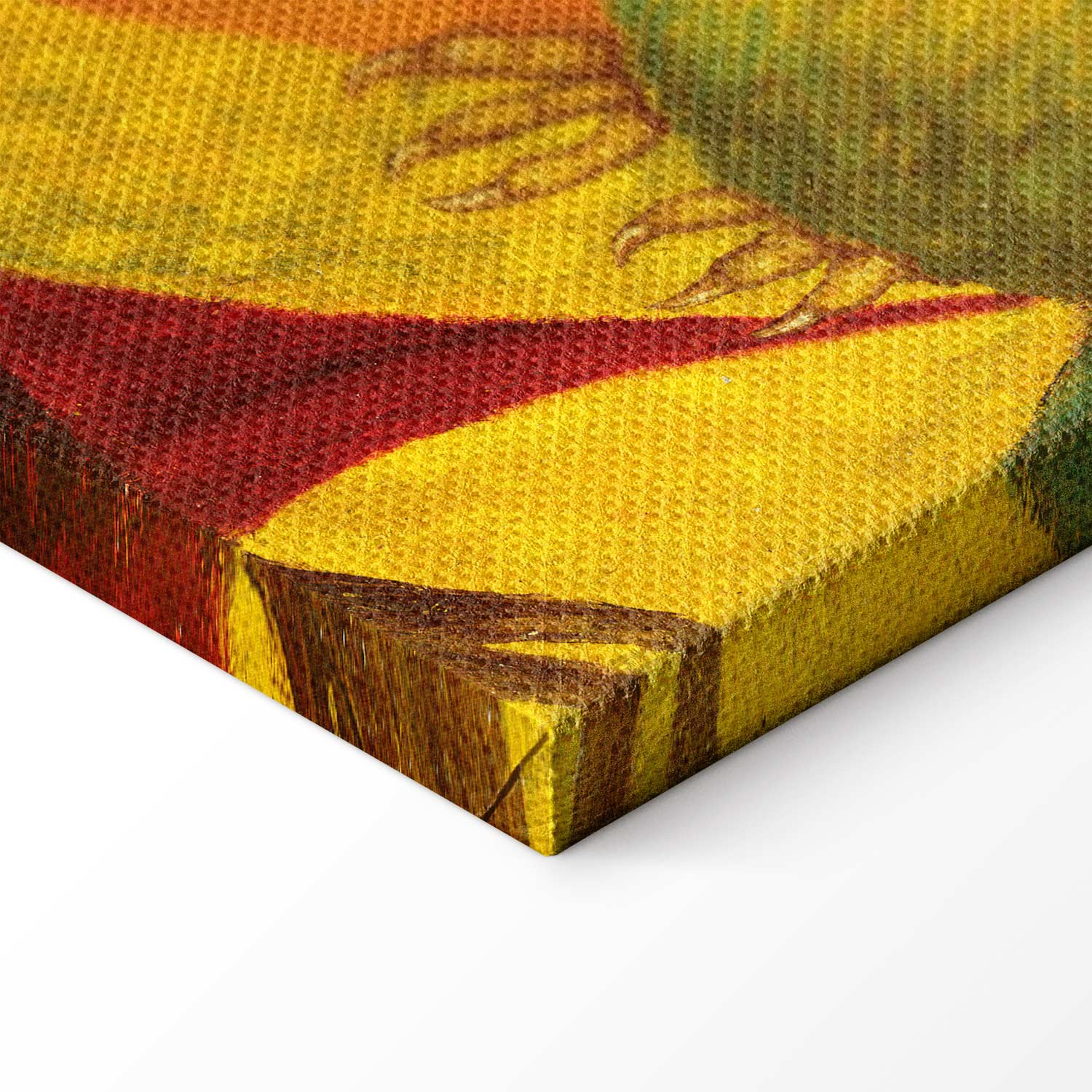 Frida Kahlo Self-Portrait with Monkey Canvas Print