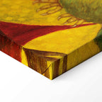 Frida Kahlo Self-Portrait with Monkey Canvas Print